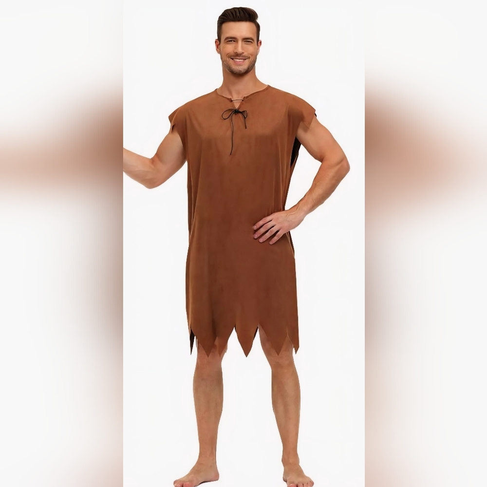 Barney Rubble Flintstones Costume-Prompt Shipping